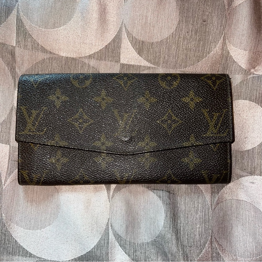 LOUIS VUITTON MONOGRAM LONG WALLET VINTAGE